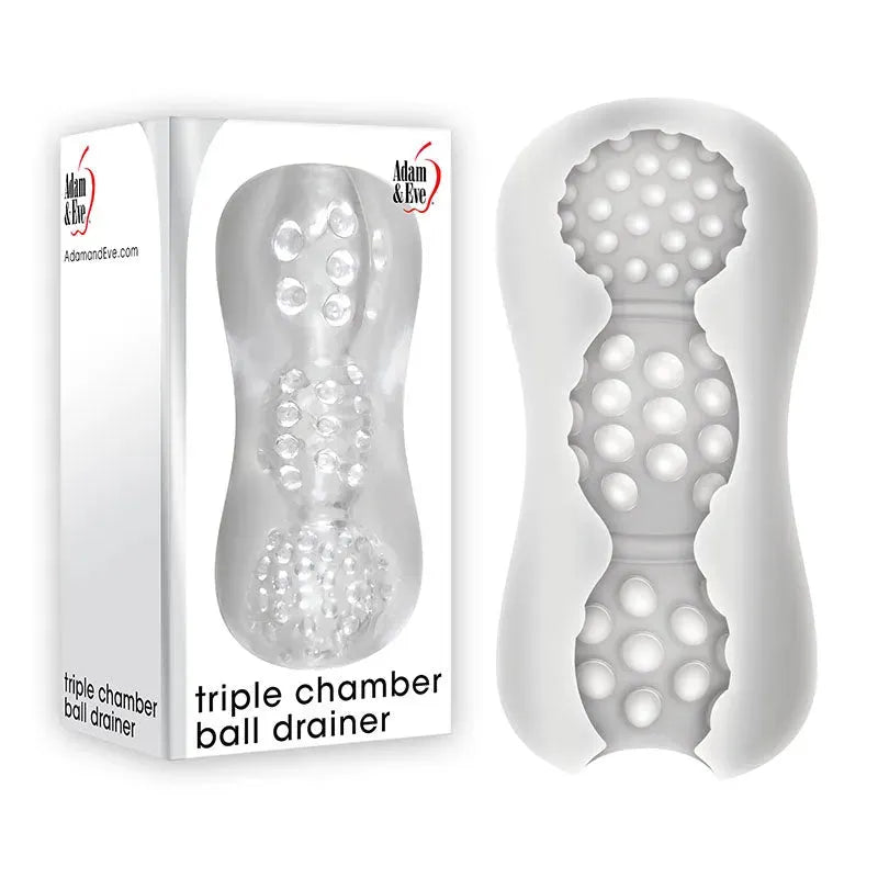 Adam & Eve Triple Chamber Ball Drainer - Take A Peek