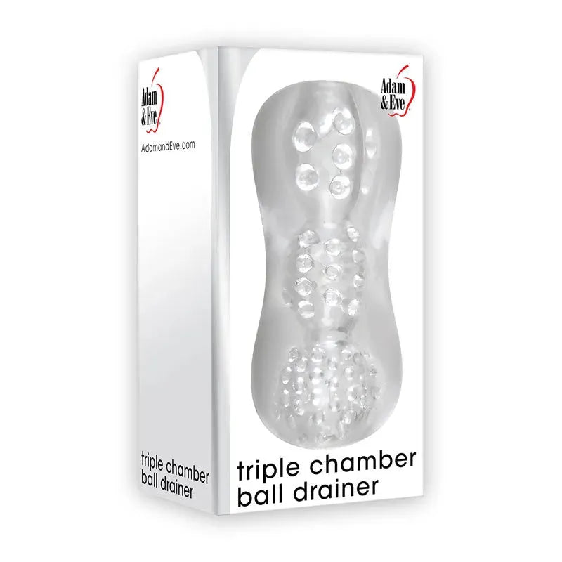 Adam & Eve Triple Chamber Ball Drainer - Take A Peek
