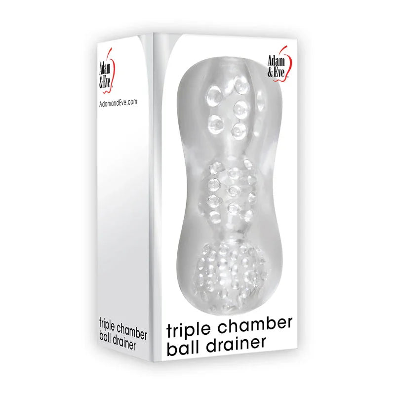Adam & Eve Triple Chamber Ball Drainer - Take A Peek