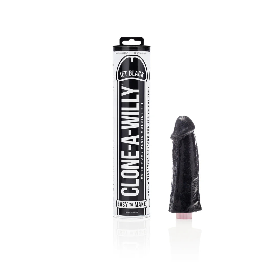 Clone-A-Willy product with packaging on a white background