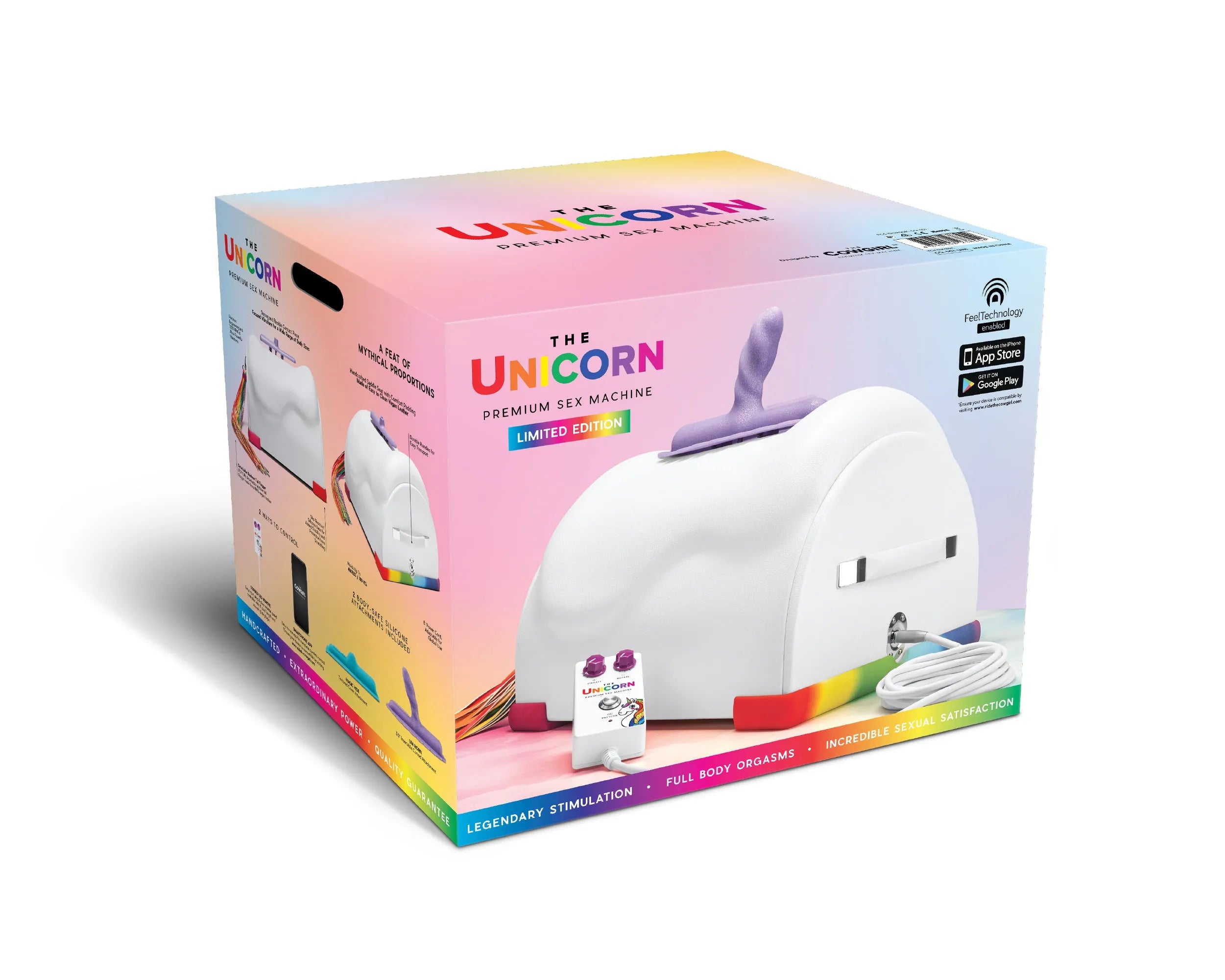 THE UNICORN PREMIUM RIDING SEX MACHINE - Take A Peek