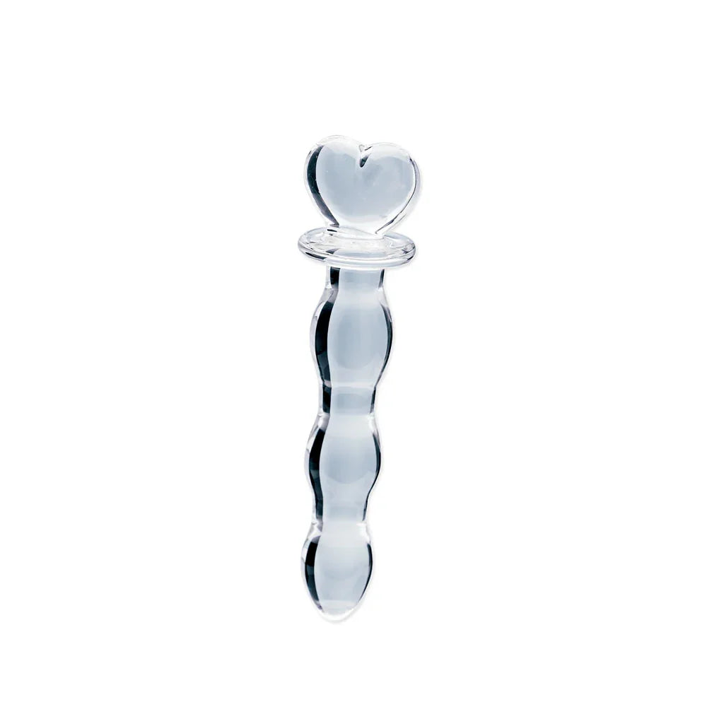 Clarity - Hera's Cascade - 15 cm Glass Dildo - Take A Peek