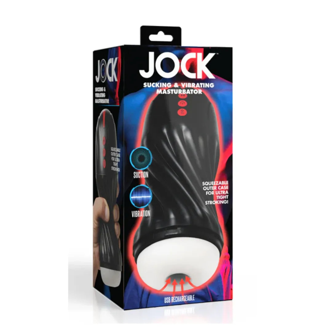 JOCK Sucking & Vibrating Masturbator - Take A Peek