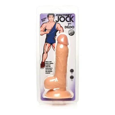 JOCK Wrestling Wayne 7" dildo with balls - Light - Take A Peek