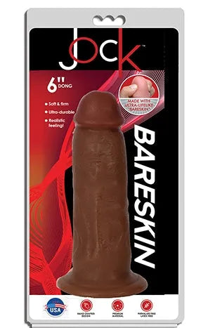 JOCK 6" Bareskin Dong Latte - Take A Peek