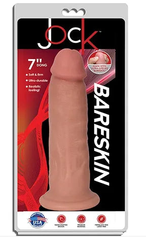 JOCK 7" Bareskin Dong Vanilla - Take A Peek