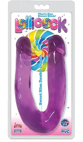 Lollicock Sweet Slim Double Dipper Grape - Take A Peek
