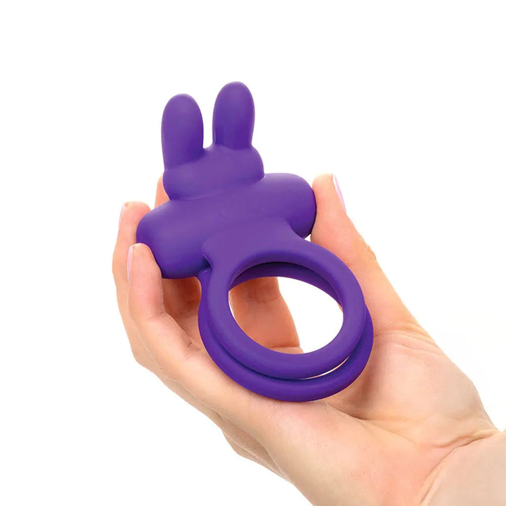 Adam & Eve ROCKIN' RABBIT - USB Rechargeable Cock & Balls Ring - Take A Peek