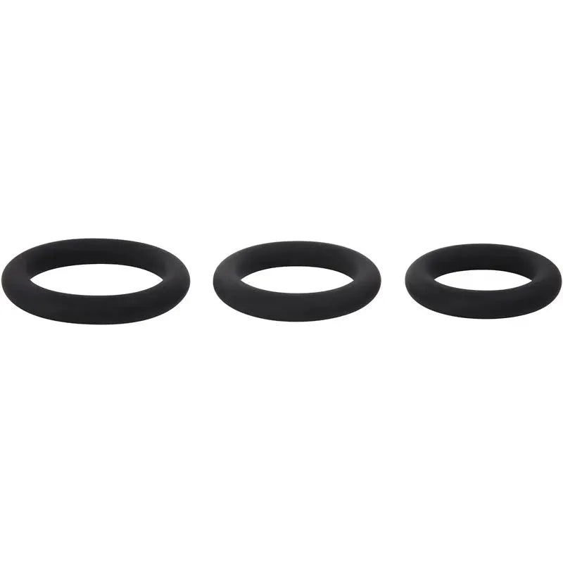 Adam & Eve Silicone Penis Ring Set - Take A Peek