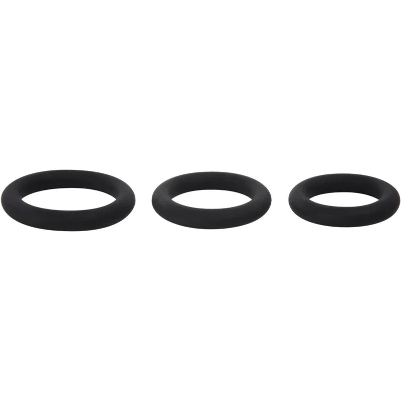 Adam & Eve Silicone Penis Ring Set - Take A Peek