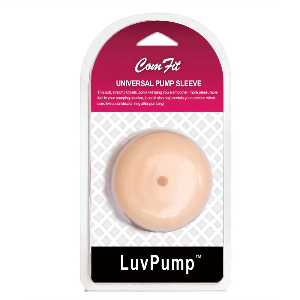 LuvPump ComFit Universal Pump Sleeve - - Vagina Universal Penis Pump Sleeve - Take A Peek