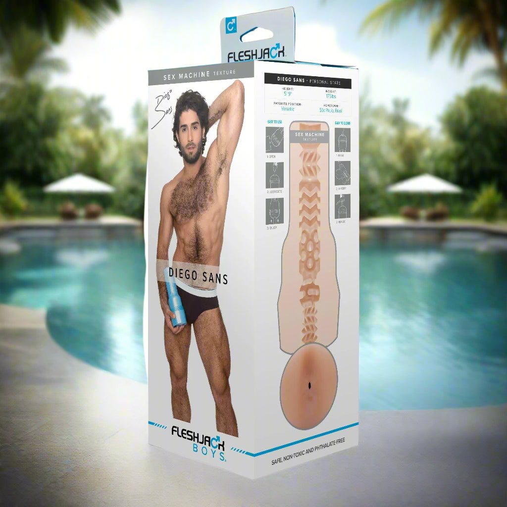 Fleshjack Boys Diego Sans Sex Machine - Take A Peek