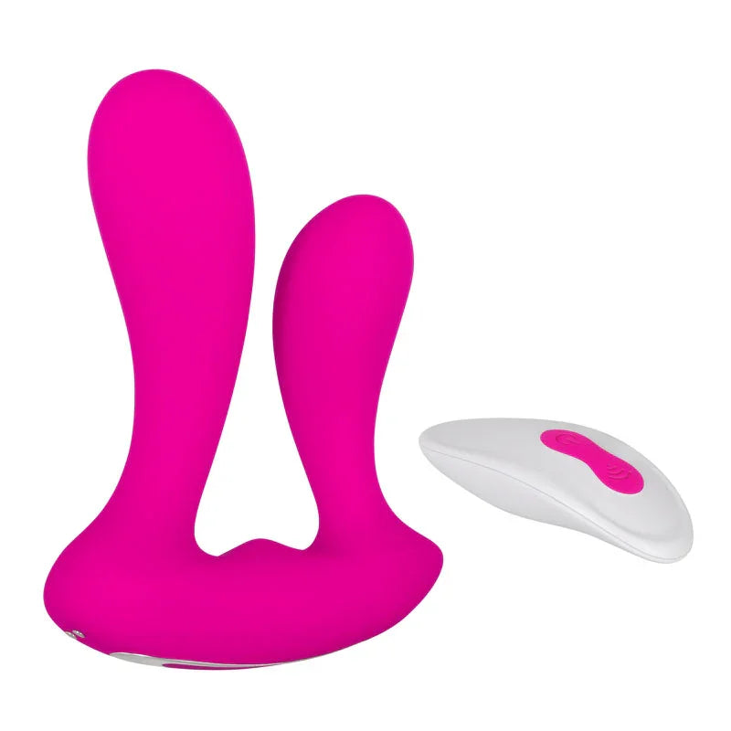 Adam & Eve Rechargeable Dual Entry Vibe - Take A Peek