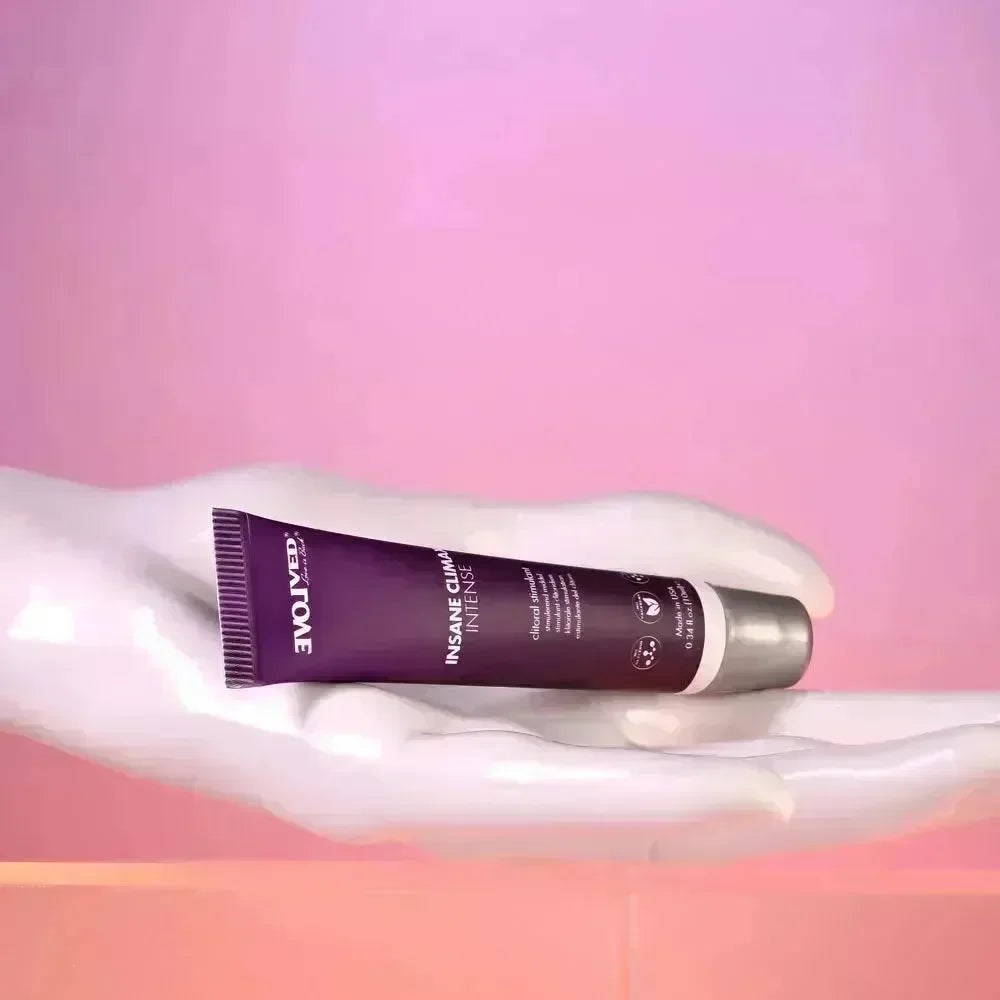 Evolved INSANE CLIMAX - INTENSE - Clitoral Stimulation Gel - 10 ml Tube - Take A Peek