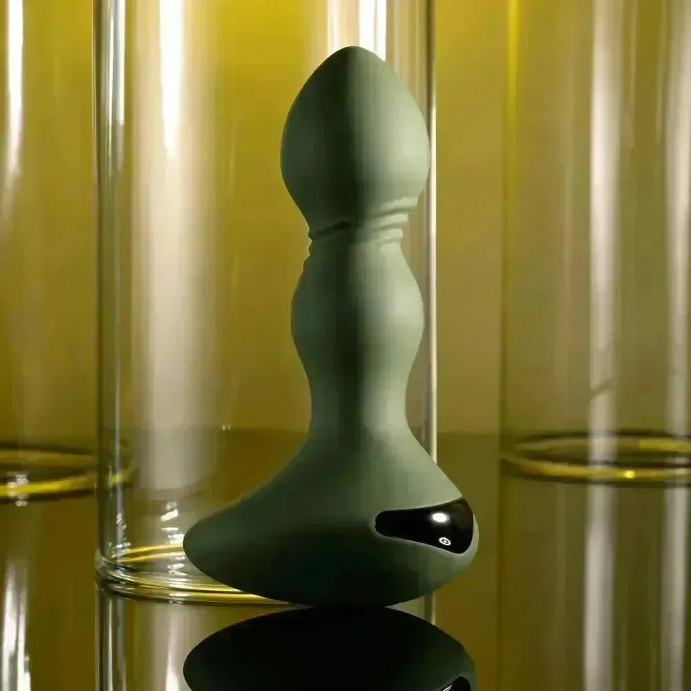 Evolved LIEUTENANT - 12.2 cm USB Rechargeable Vibrating Butt Plug - Take A Peek