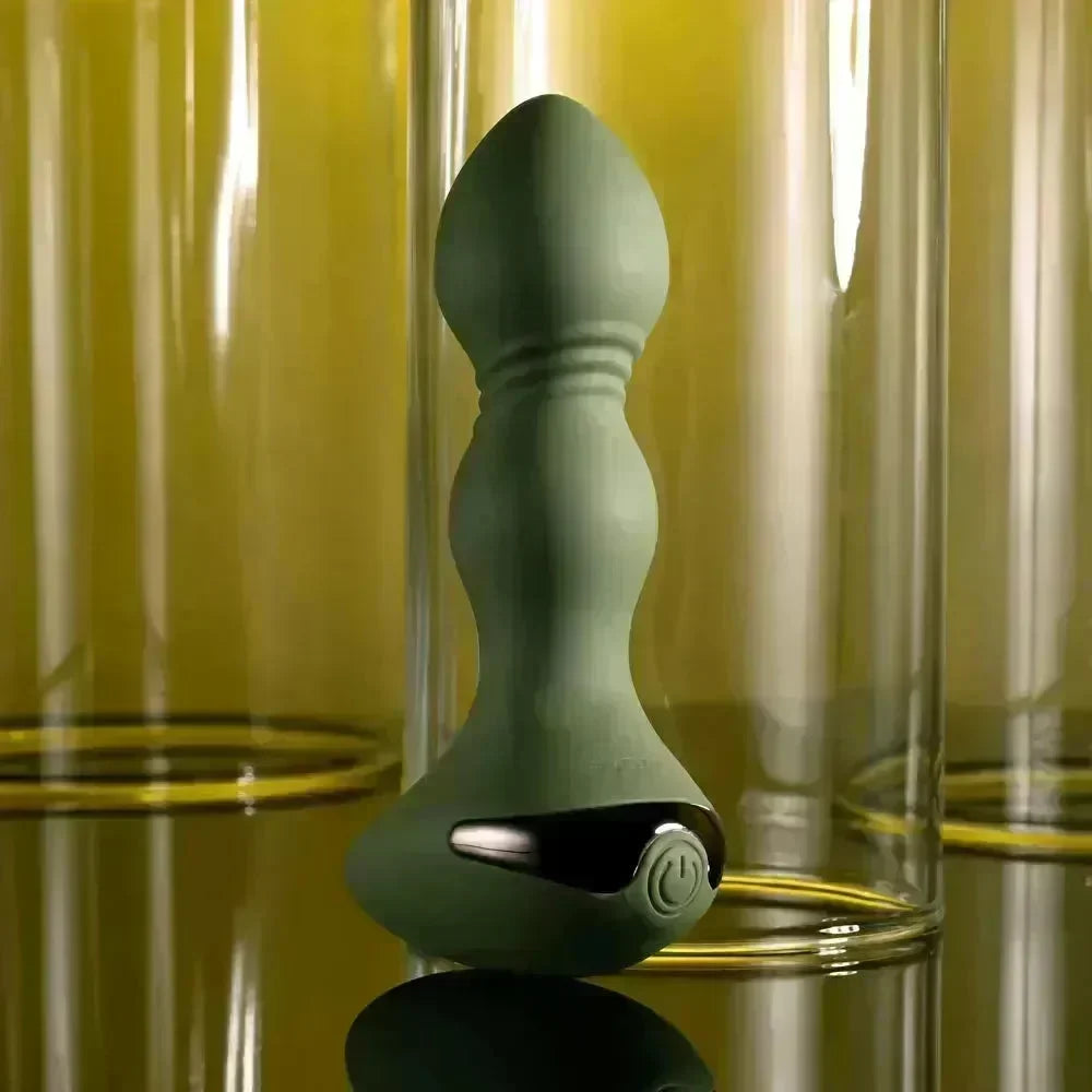 Evolved LIEUTENANT - 12.2 cm USB Rechargeable Vibrating Butt Plug - Take A Peek