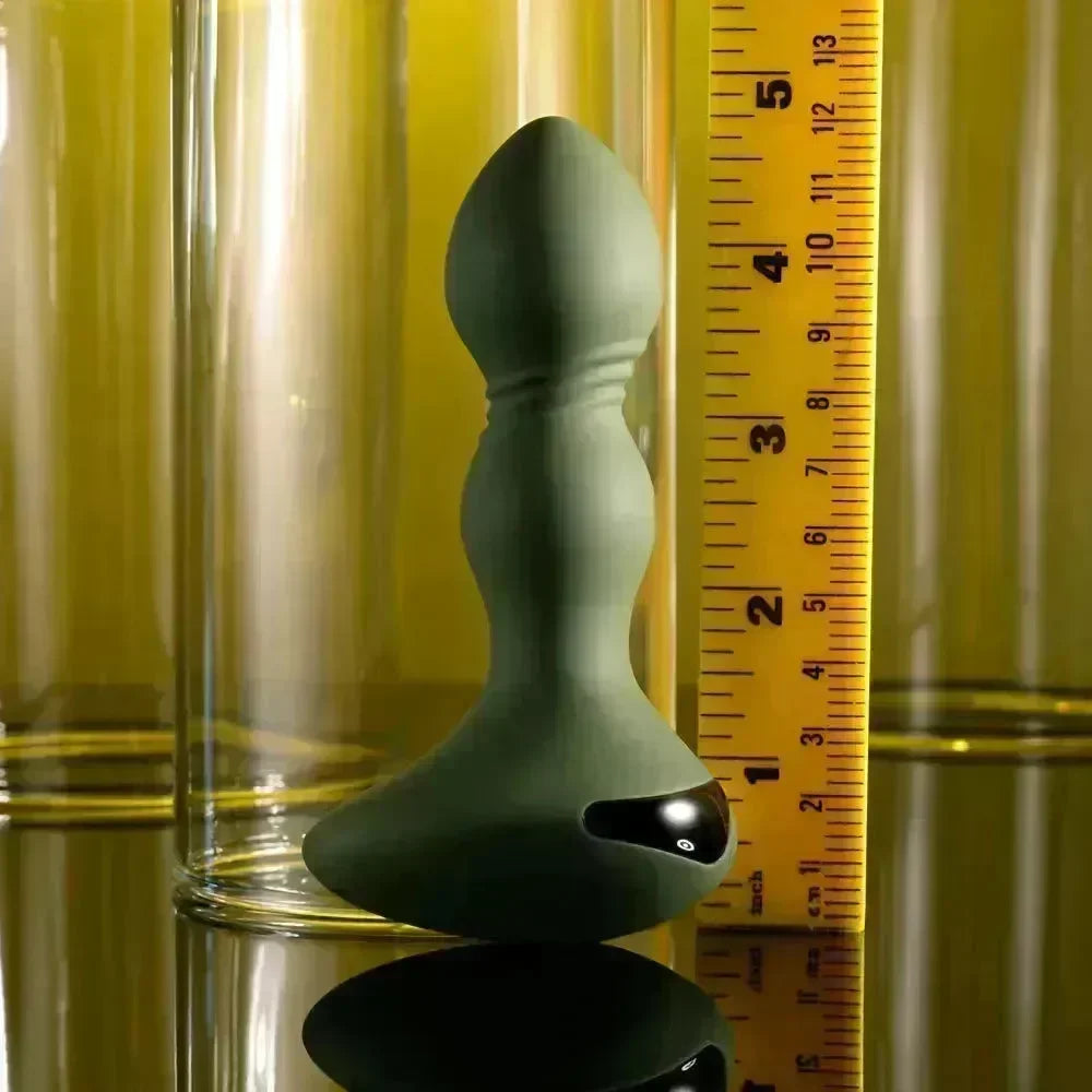 Evolved LIEUTENANT - 12.2 cm USB Rechargeable Vibrating Butt Plug - Take A Peek