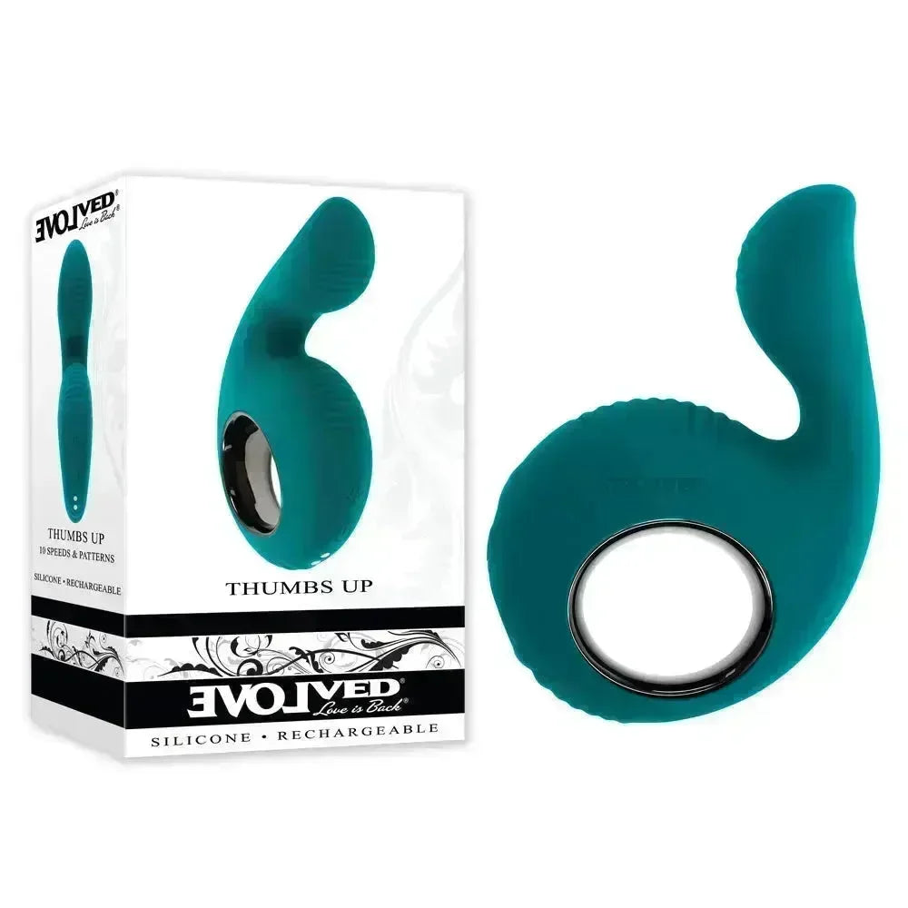 Evolved THUMBS UP - USB Rechargeable Stimulator - Take A Peek