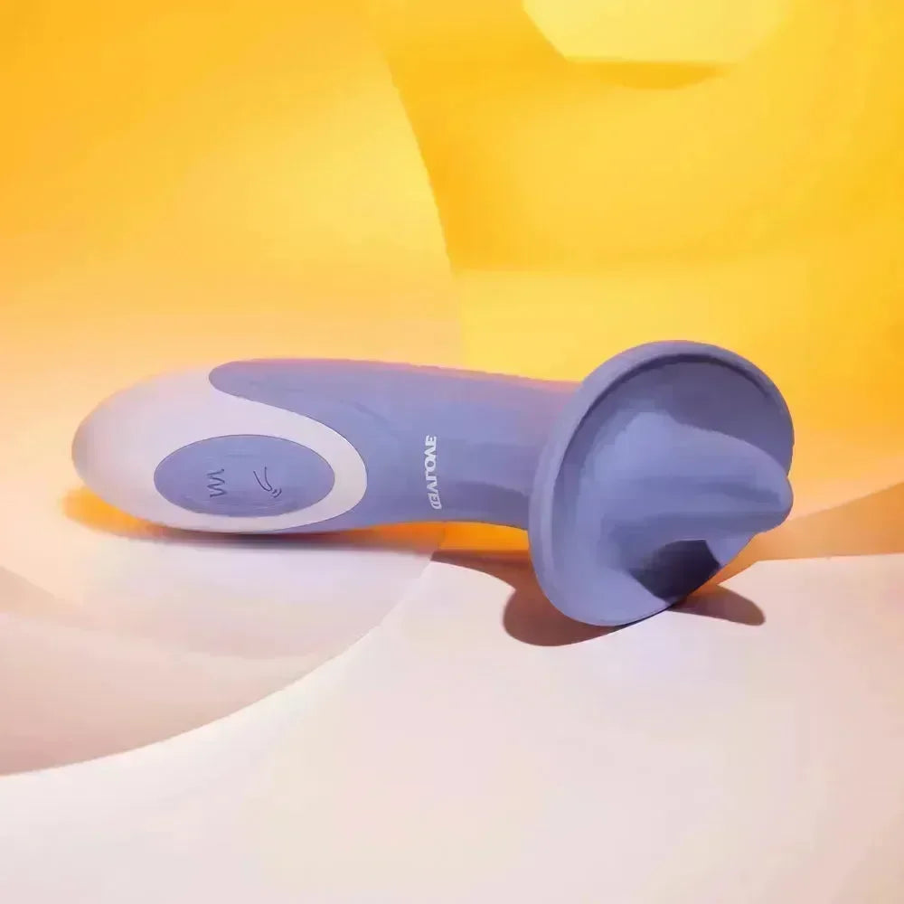 Evolved LIX & KISSES - 18.7 cm USB Rechargeable Flicking Tongue Stimulator - Take A Peek