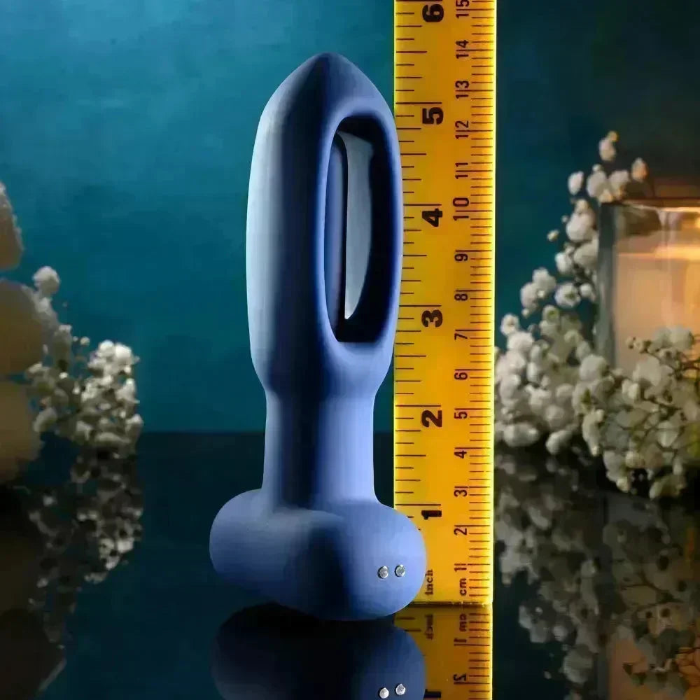 Evolved THE FLAPPER - 14 cm USB Rechargeable Vibrating and Flapping Butt Plug with Remote - Take A Peek