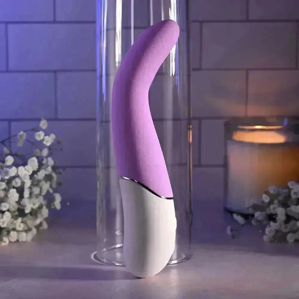 Evolved SLIP OF THE TONGUE - 21.1 cm USB Rechargeable Flicking Tongue Vibrator - Take A Peek