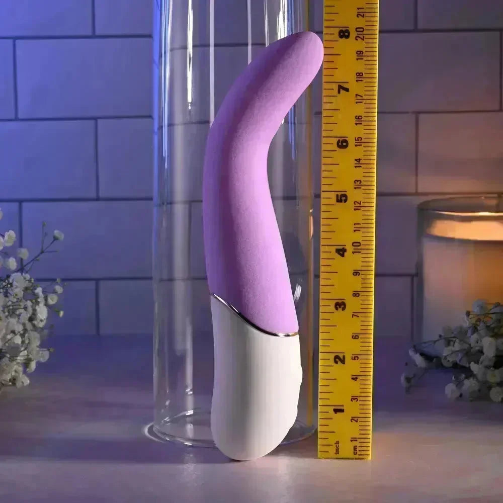 Evolved SLIP OF THE TONGUE - 21.1 cm USB Rechargeable Flicking Tongue Vibrator - Take A Peek