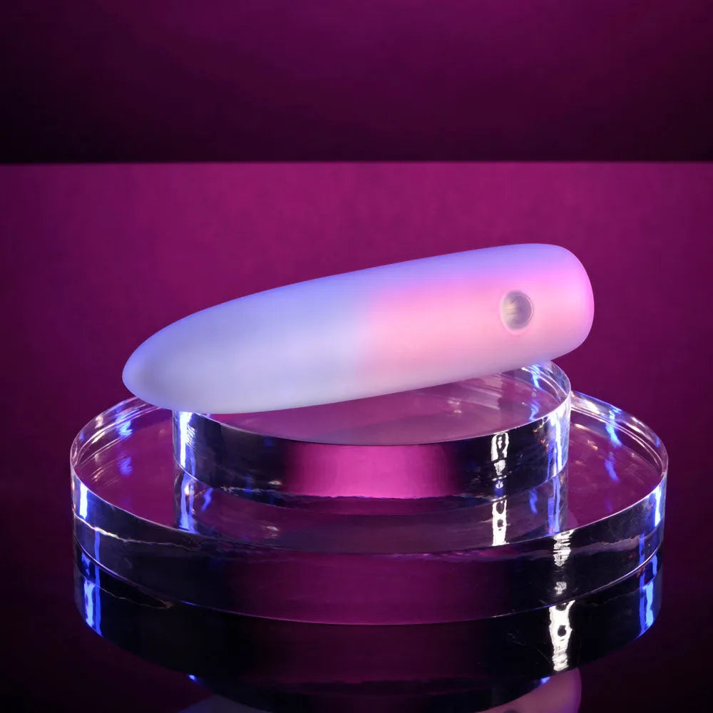 Evolved PARADISE BULLET - Pink/Purple 10.2 cm USB Rechargeable Bullet - Take A Peek