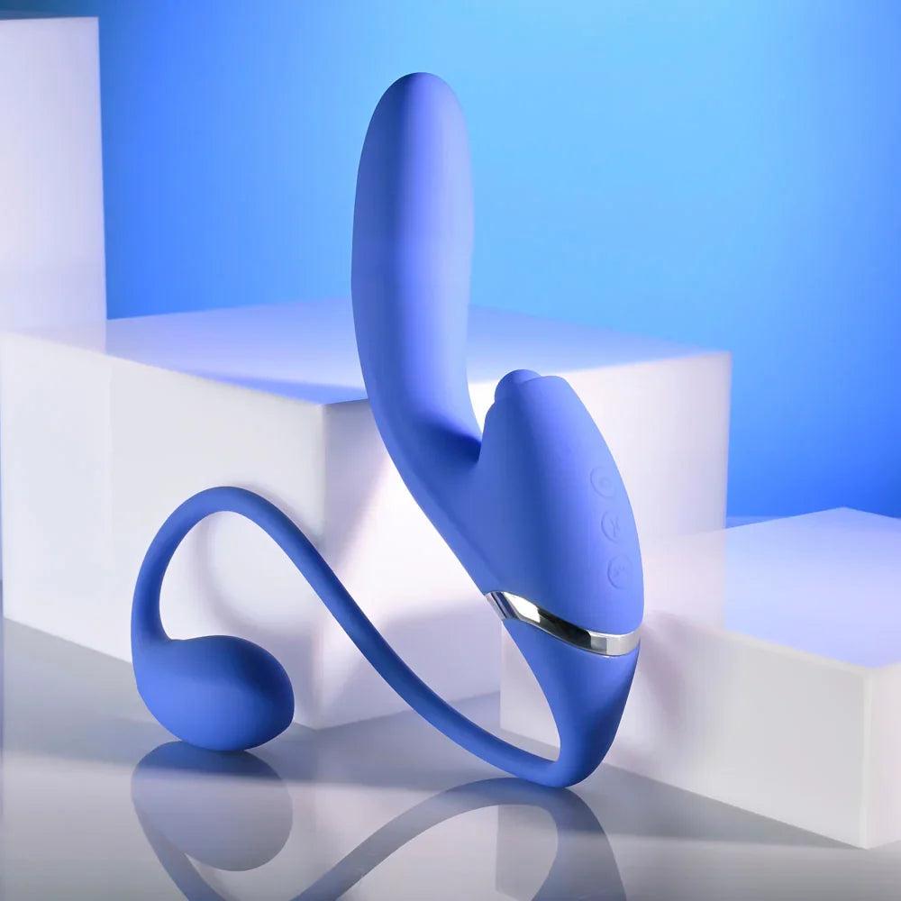 Evolved ALL IN - USB Recahrgeable Triple Stimulating Vibrator - Take A Peek