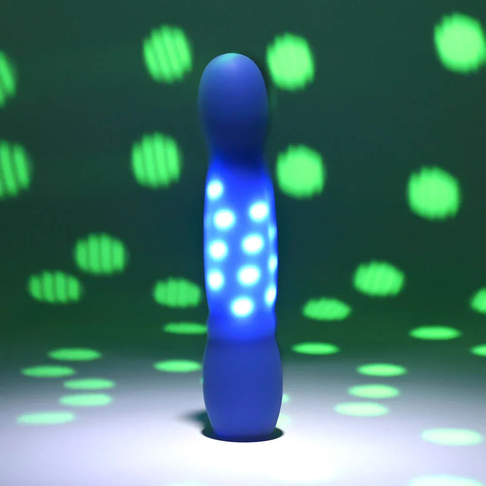 Evolved DISCO DIVA - 20.9 cm USB Rechargeable Light Up Vibrator - Take A Peek