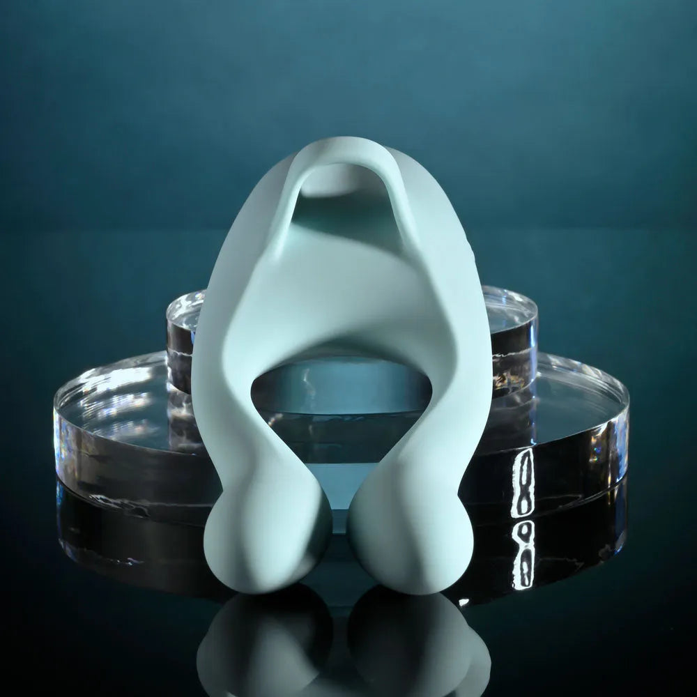 Evolved COUPLES THERAPY - Teal USB Rechargeable Couples Stimulator - Take A Peek