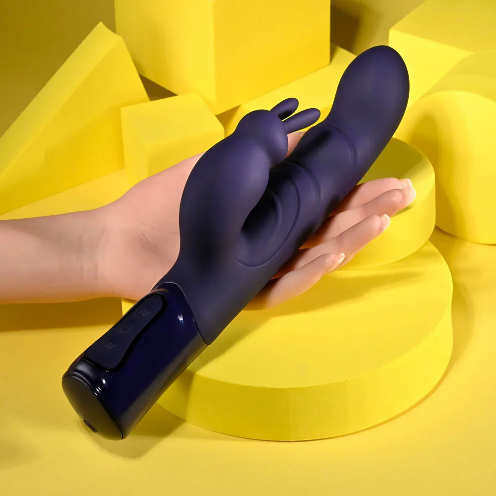 Evolved BIG DEAL - 25.7 cm USB Rechargeable Rabbit Vibrator - Take A Peek