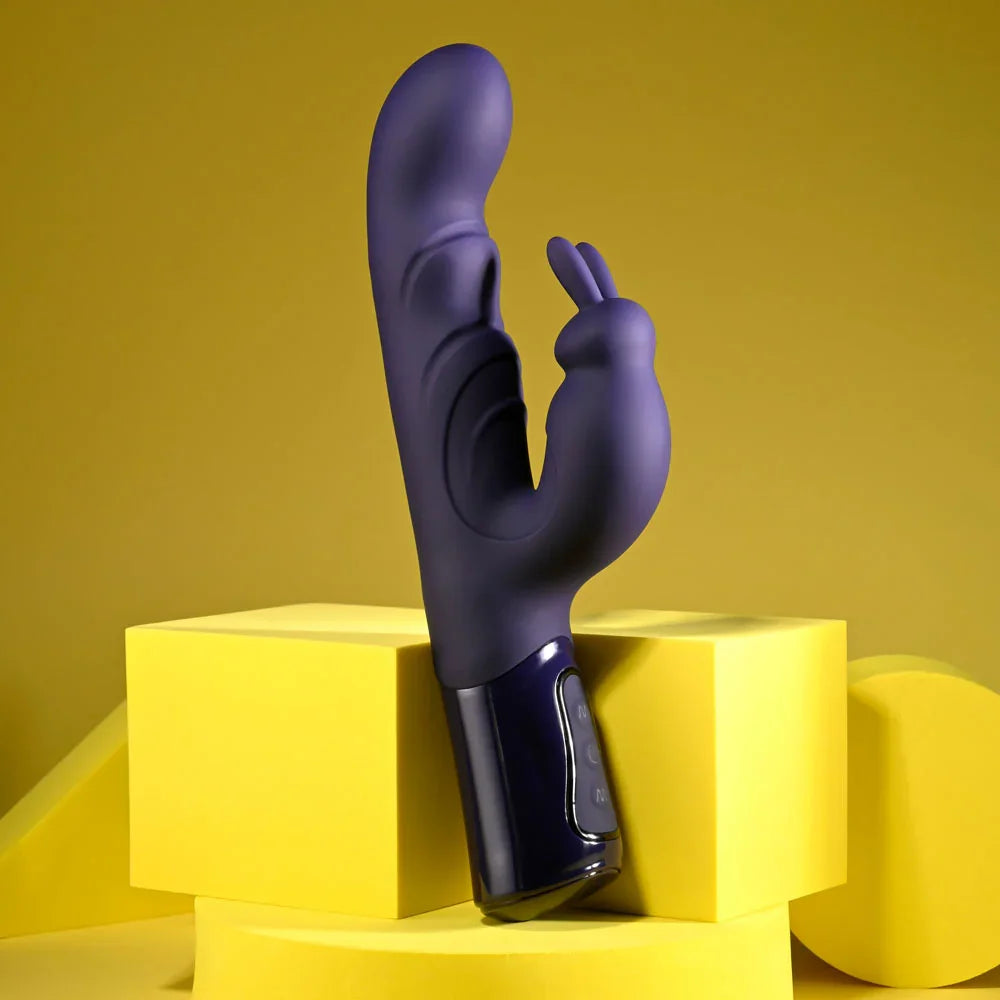 Evolved BIG DEAL - 25.7 cm USB Rechargeable Rabbit Vibrator - Take A Peek