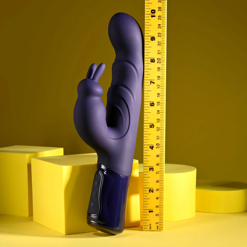 Evolved BIG DEAL - 25.7 cm USB Rechargeable Rabbit Vibrator - Take A Peek