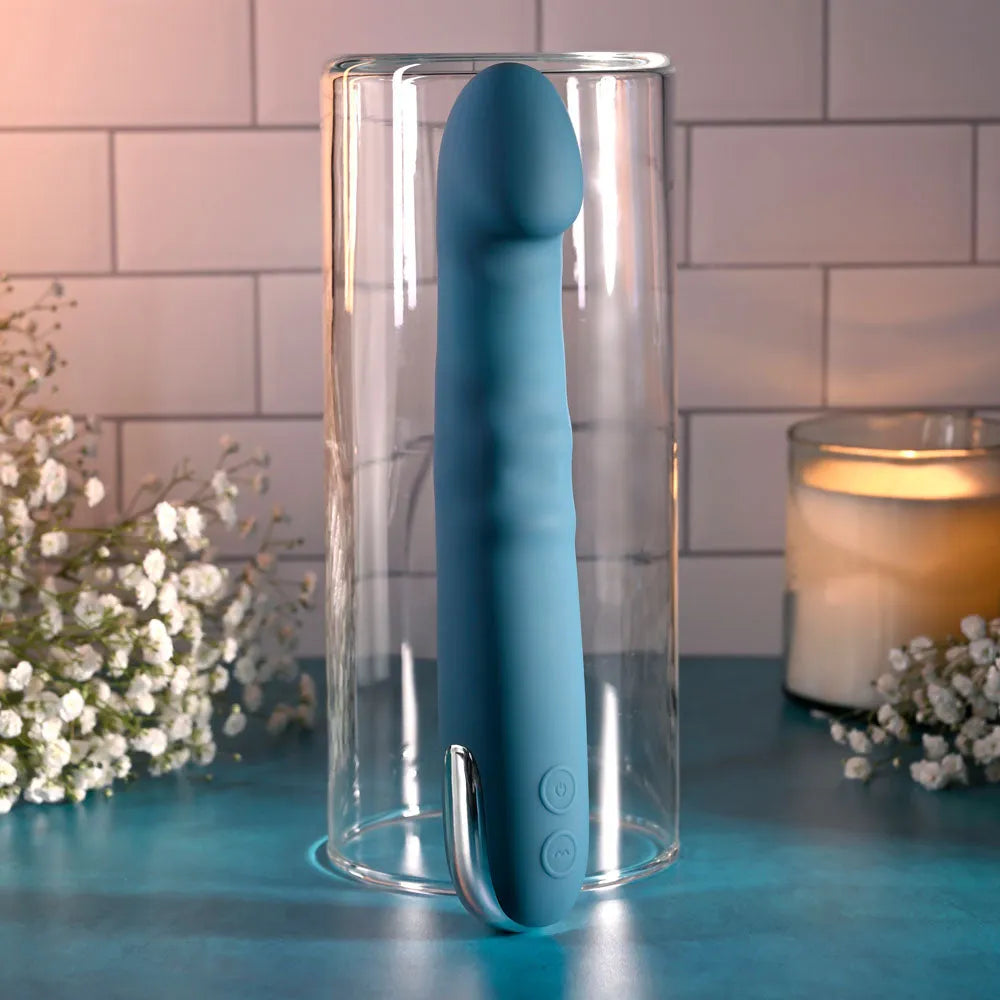 Evolved QUEEN OF ALL TRADES - 22.6 cm USB Rechargeable Thrusting & Rotating Vibrator - Take A Peek
