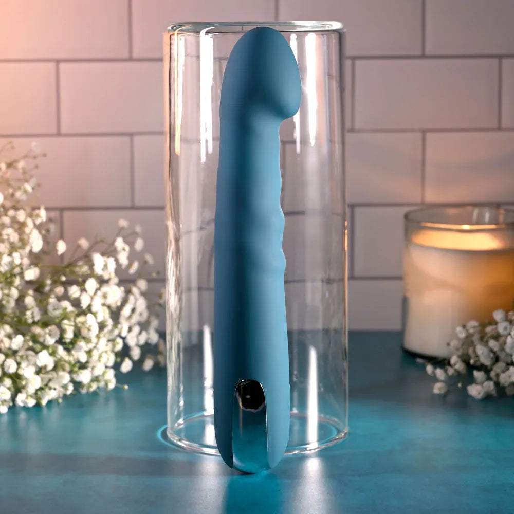 Evolved QUEEN OF ALL TRADES - 22.6 cm USB Rechargeable Thrusting & Rotating Vibrator - Take A Peek