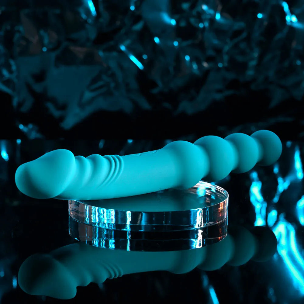 Evolved FLIP FLOP - 23.1 cm USB Rechargeable Dual Ended Vibrator - Take A Peek