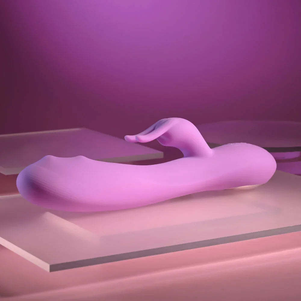 Evolved BEAD THE WAY - 23.2 cm USB Rechargeable Rabbit Vibrator - Take A Peek