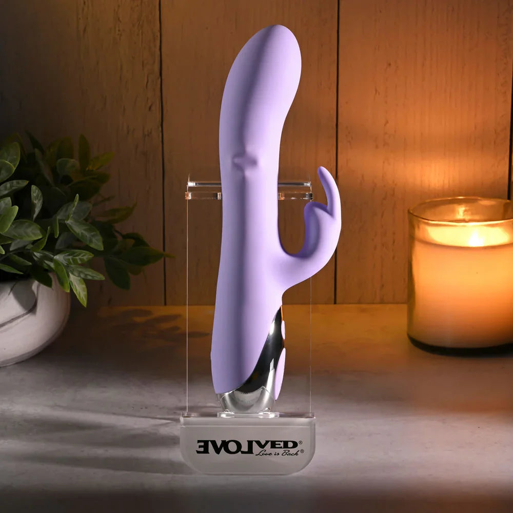 Evolved SPINDERELLA - USB Rechargeable Rabbit Vibrator - Take A Peek