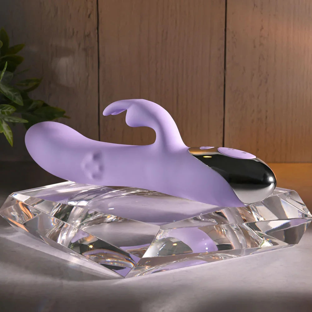 Evolved SPINDERELLA - USB Rechargeable Rabbit Vibrator - Take A Peek