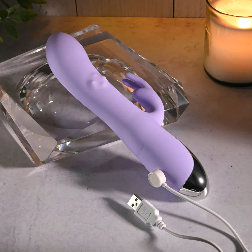 Evolved SPINDERELLA - USB Rechargeable Rabbit Vibrator - Take A Peek
