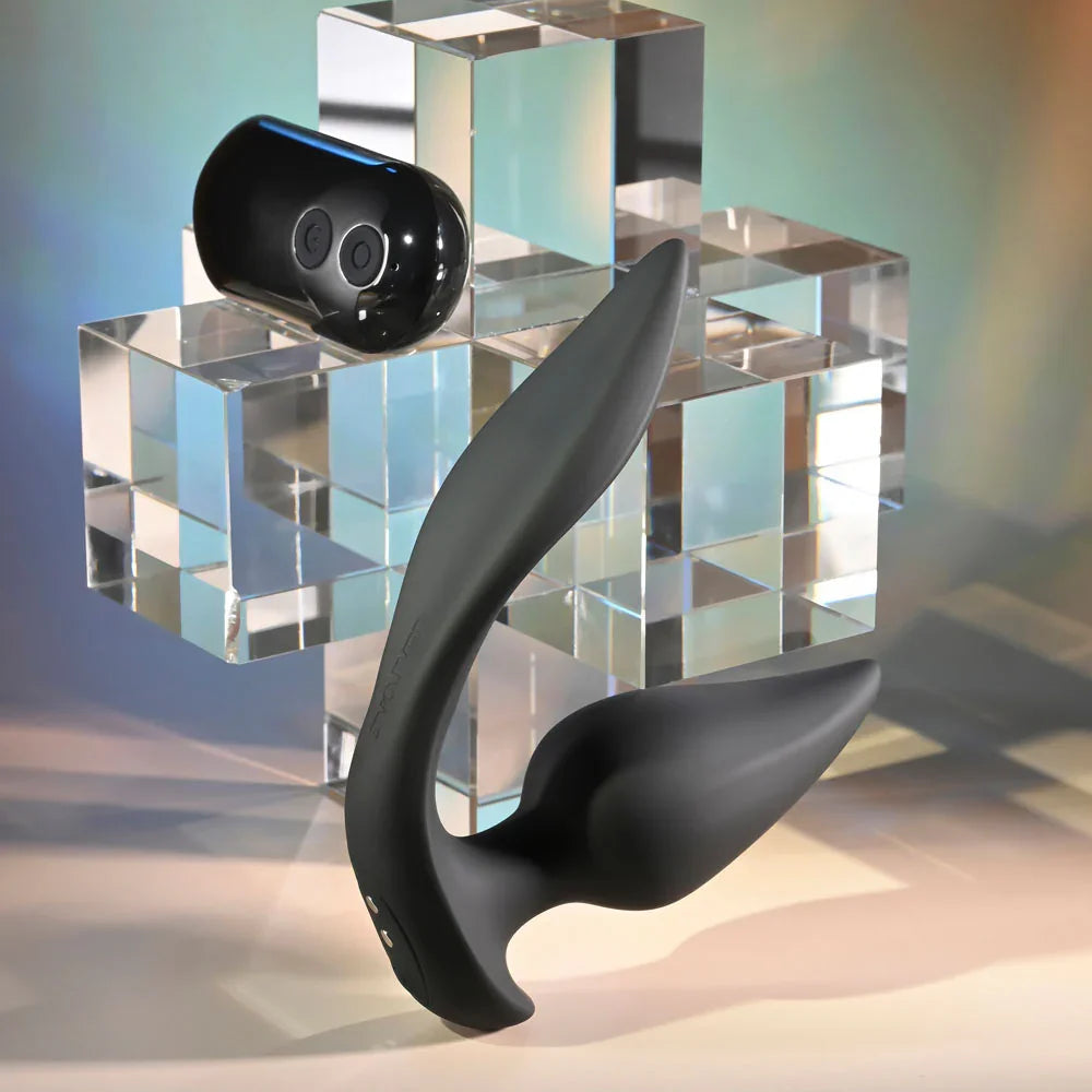 Evolved THE GENIE - 11.2 cm USB Rechargeable Vibrating Plug with Wireless Remote - Take A Peek