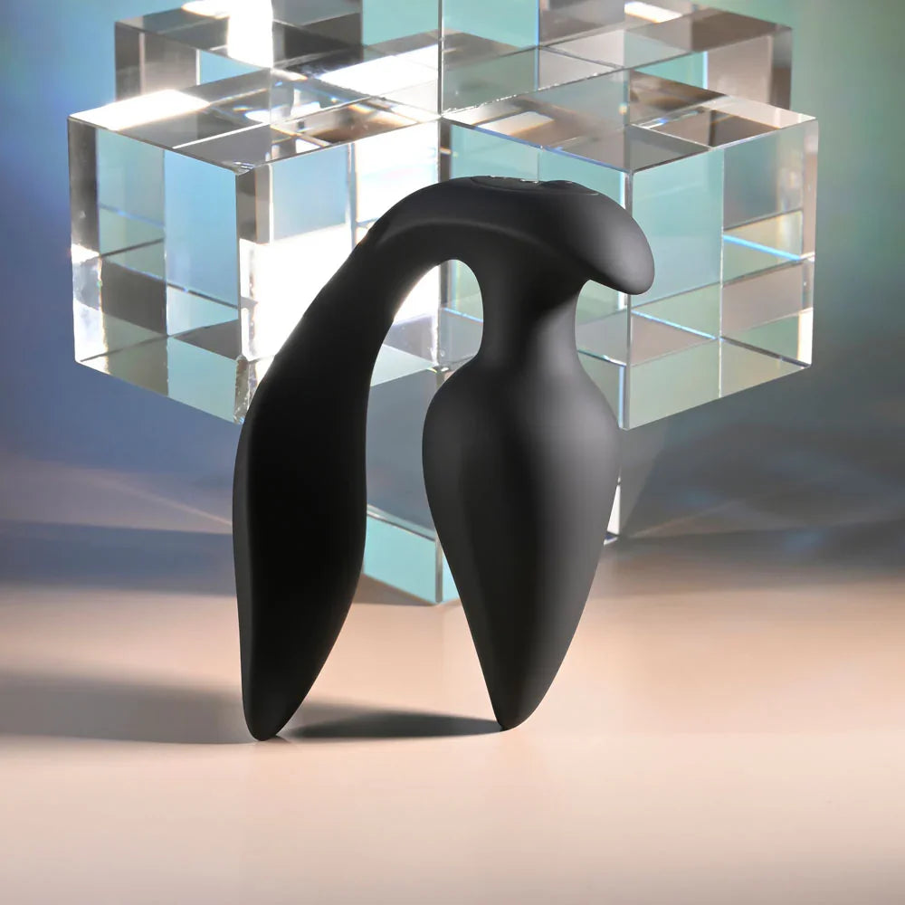 Evolved THE GENIE - 11.2 cm USB Rechargeable Vibrating Plug with Wireless Remote - Take A Peek