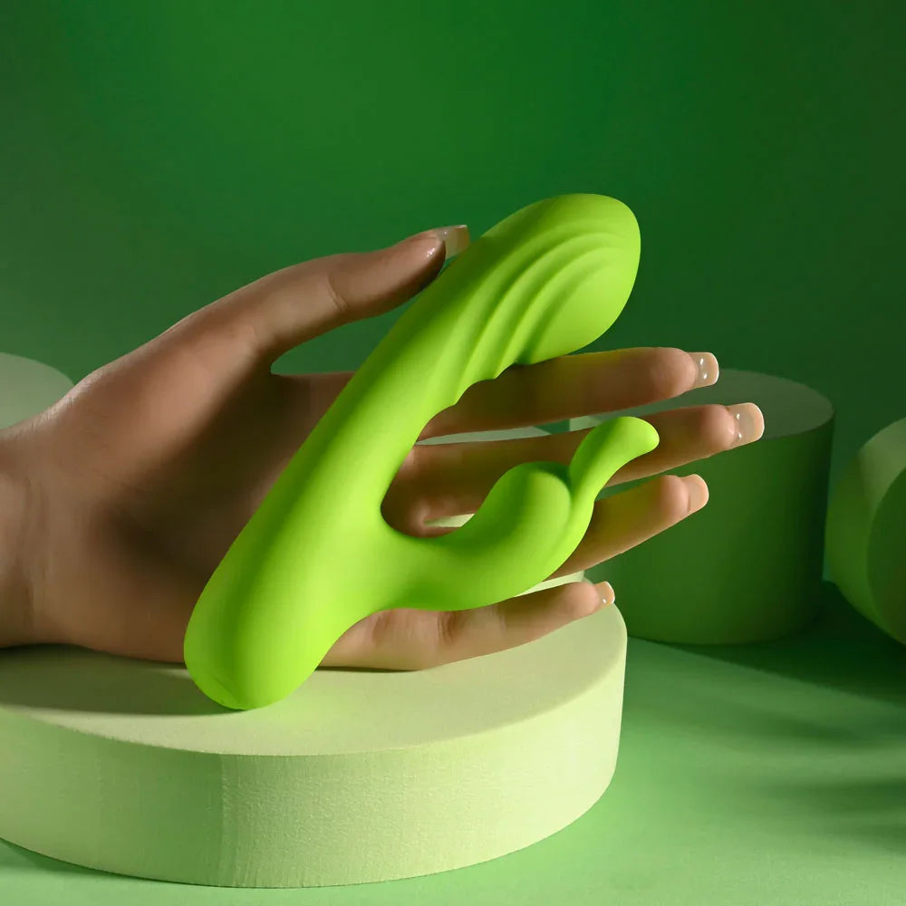 Evolved BRAT BUNNY - 16.2 cm USB Rechargeable Rabbit Vibrator - Take A Peek
