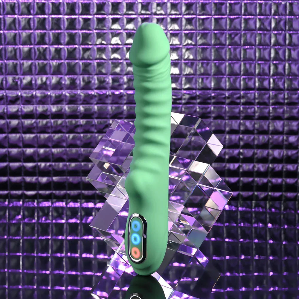 Evolved FULL THROTTLE - Mint 24.1 cm USB Rechargeable Vibrator - Take A Peek