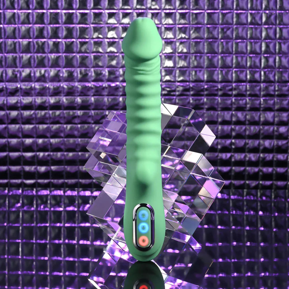 Evolved FULL THROTTLE - Mint 24.1 cm USB Rechargeable Vibrator - Take A Peek
