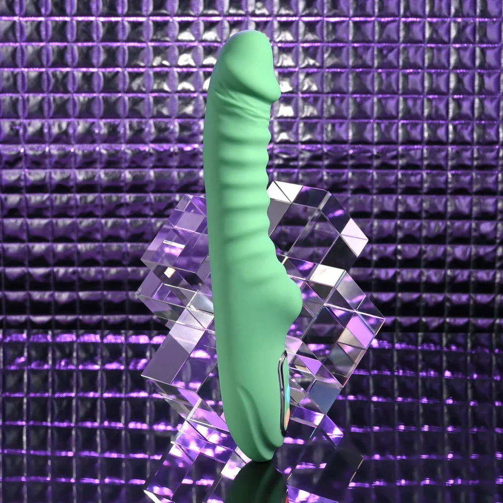 Evolved FULL THROTTLE - Mint 24.1 cm USB Rechargeable Vibrator - Take A Peek