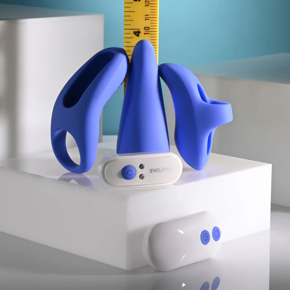 Evolved TAKE YOUR PICK - Rechargeable Bullet with 3 Interchargeable Sleeves - Take A Peek
