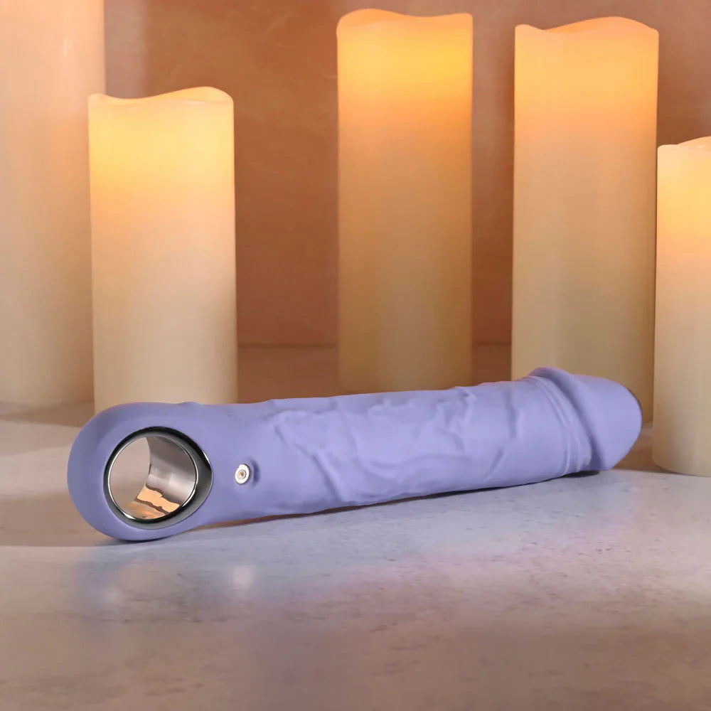 Evolved LARGE FANTASY - 21.8 cm USB Rechargeable Vibrator - Take A Peek