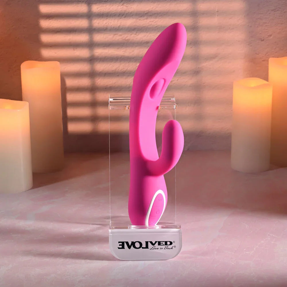 Evolved G-TAPPER - USB Rechargeable Rabbit Vibrator - Take A Peek