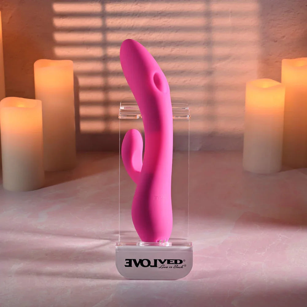 Evolved G-TAPPER - USB Rechargeable Rabbit Vibrator - Take A Peek